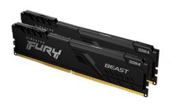   Kingston DDR4 32GB KIT (16GBx2) 3200 FURY Beast KF432C16BB1K2/32WP